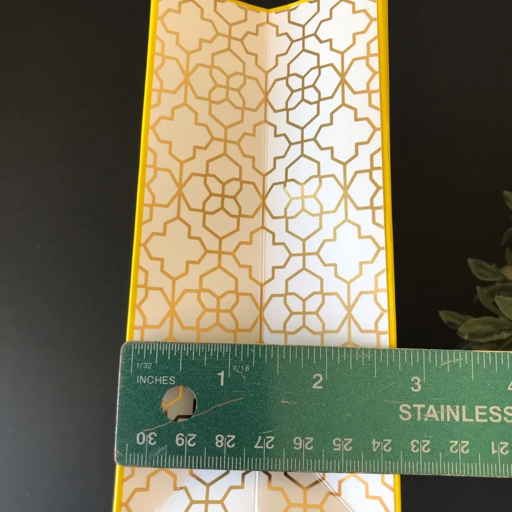 Kendra Scott Gift Bags Yellow Gold Letter EMPTY Bundle of 2